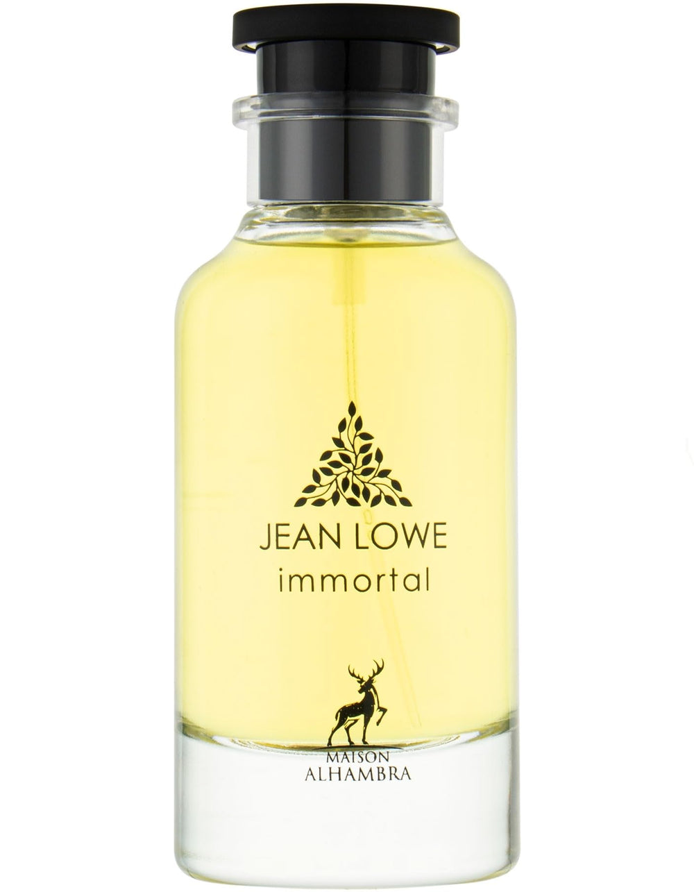 Maison Alhambra Jean Lowe Immortel bottle front view signals bold sophistication.