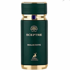 Maison Alhambra Sceptre Malachite bottle front view for all-day versatile wear.