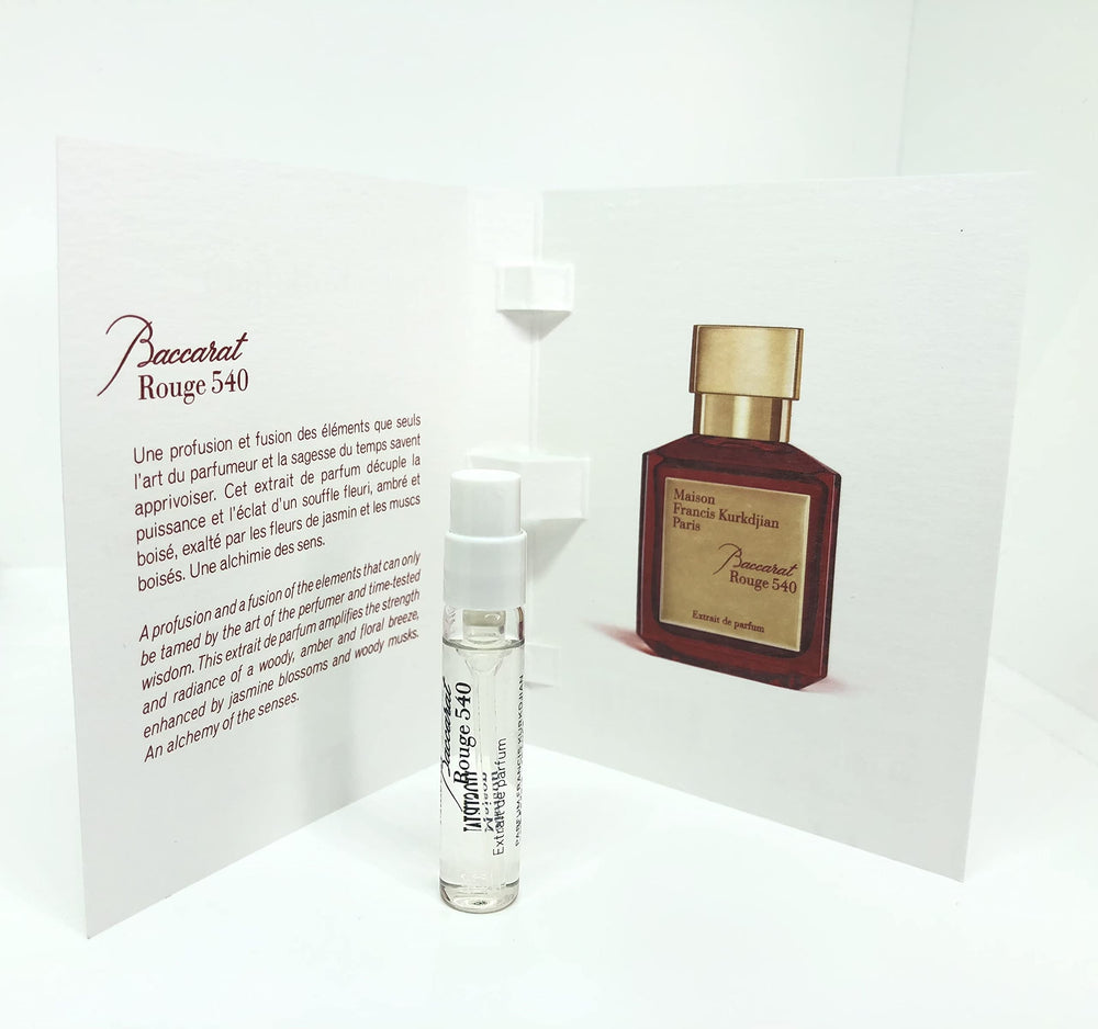 Maison Francis Kurkdjian Baccarat Rouge 540 Extrait vial spray for on the go fragrance touch-ups.