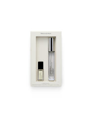 Maison Louis Marie No.04 Bois De Balincourt travel set packaging, compact and travel-ready