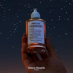 Replica Under the Stars packaging box showcases unisex fragrance for twilight moments.
