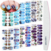 Maitys Christmas nail stickers snowflakes for festive nails and quick party-ready looks.