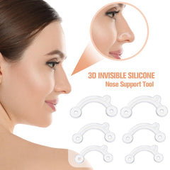 Maitys silicone nose shaper materials image emphasizes skin-friendly construction for safe use.