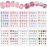 Maitys Rainbow short nails box collection for kids' colorful nail art