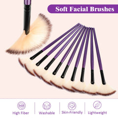 Maitys acrylic-handle brush offers smooth, durable application
