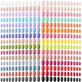 Maitys sweet-colors square nails pack front showing 720-piece variety for at-home manicures