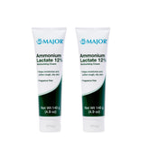 MAJOR Ammonium Lactate 12% Cream tube front highlighting hydration and gentle exfoliation.