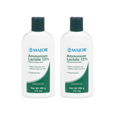 Major Ammonium Lactate 12% lotion bottle for fragrance-free daily hydration.