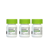 Major Cetirizine 24h relief bottle with 100-count tablets for all-day allergy support.