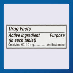 Sneeze scene featuring Major Cetirizine reducing sneeze intensity.