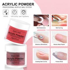 Major Dijit base and top coats deliver a glossy finish and lasting wear