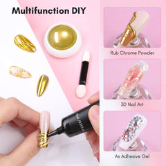 Makartt sponge sticks view ideal for precise 3D nail detailing.