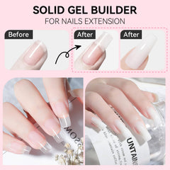 Makartt 3D gel nail art sample demonstrates a sculpted design.