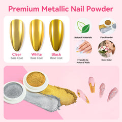 Makartt eyeshadow sticks for precise nail art accents at home