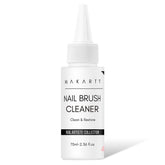Makartt Nail Art Brushes Cleaner bottle showcases powerful cleaning for gel residue on brush bristles.