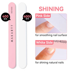 Makartt buffer 400/4000 grit delivers a high-gloss finish for shine.