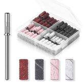 Makartt nail drill bands 80-grit coarse for fast gel removal and shaping