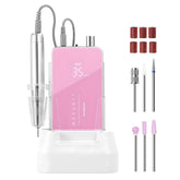 Makartt Nail Drill Professional front view shows ergonomic grip for precise filing.