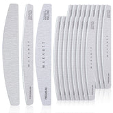 Makartt dual-sided nail file with 100/180 grit for quick shaping and smoothing
