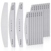 Makartt nail files bulk-pack 20pcs, ideal for busy salons and home manis.