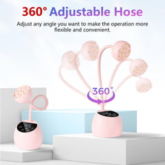 Makartt Cordless Nail Lamp runs on a 1500mAh battery for portability.