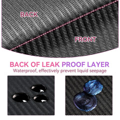 Makartt nail mats back waterproof layer keeps surfaces clean during mani-pedi routines.