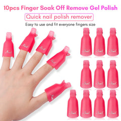 Makartt nail polish remover kit rose double-ended-pusher demonstrates precise cuticle work at home.