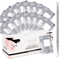 Makartt nail polish remover set box shown for convenient home use and cleanup