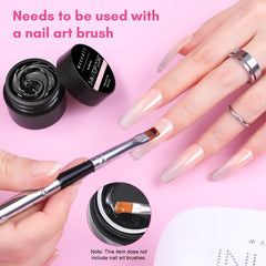 Makartt rhinestone glue use demonstrates small nail charms application
