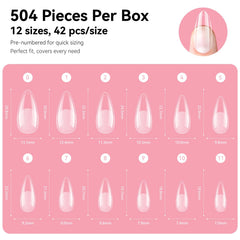 Makartt soft gel nail tips for comfortable wear