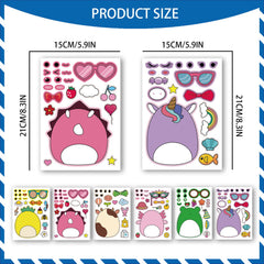 Make a Face Stickers DIY activity on kids' creativity and hands-on fun.