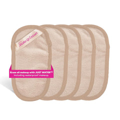 MakeUp Eraser Mini PRO 5-pack product shot demonstrating reusable makeup removal cloths