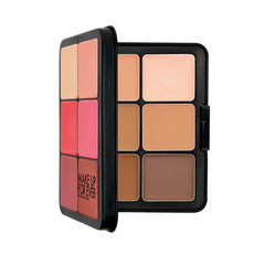 Make Up For Ever HD Skin Face Essentials Palette Harmony 1 opened for on-the-go complexion editing.