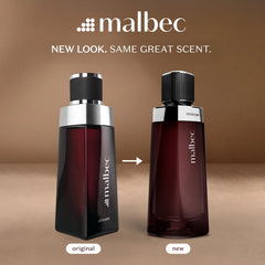 Malbec Classic EDT barrel-aging detail showcases French oak influence and wine-inspired depth for lasting presence