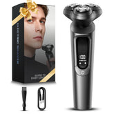 MALEGEBAZ electric razor with 3D head for smooth contour shave