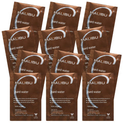Malibu C Hard Water Remedy packets ready for treatment to boost shine and mineral detox