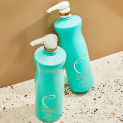 Duo pack shot image shows the detox routine for hard water care.