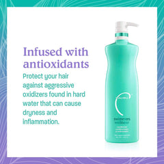 Malibu C Swimmers Wellness Conditioner application demonstrates detangling and moisture after swimming