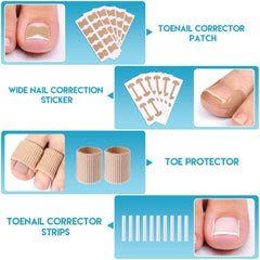 Maliyscent ingrown toenail lifter shown in use for lift and control