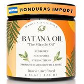 Mamela Naturals Batana Oil bottle 4oz for hair nourishment and growth