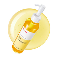 MANYO Pure Cleansing Oil bottle for daily makeup removal and gentle cleansing.