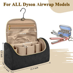 Mancro case shows 360° padding protection for Dyson Airwrap on the go