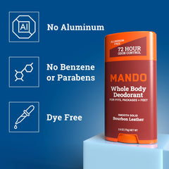 Mando two-pack packaging highlights value and convenience for daily use.