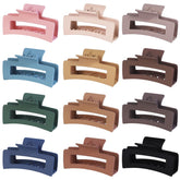 Mandydov hair claw clip close-up with non-slip matte finish for secure hold.