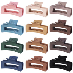 Mandydov hair claw clip close-up with non-slip matte finish for secure hold.