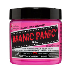 MANIC PANIC Cotton Candy Pink bottle for vibrant DIY color