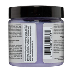 MANIC PANIC Virgin Snow Blonde Toner jar closeup highlighting conditioner and tint
