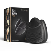 MANSCAPED The Face Buffer PRO front view for a gentle daily cleanse.