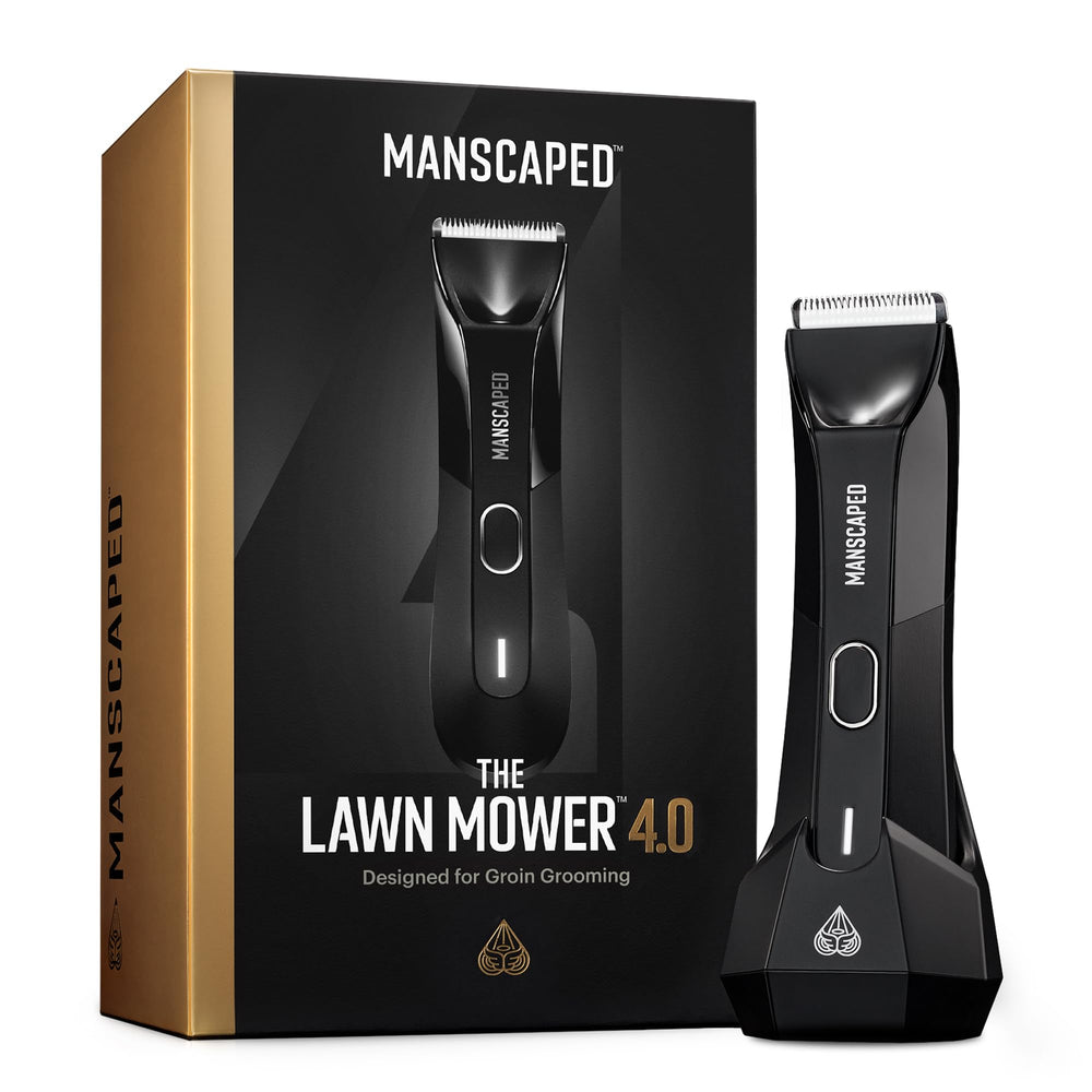MANSCAPED The Lawn Mower 4.0 cordless-trimmer for precise below-the-waist grooming.