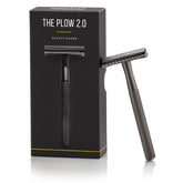MANSCAPED The Plow 2.0 handle closeup highlights precise, comfortable daily shaving.